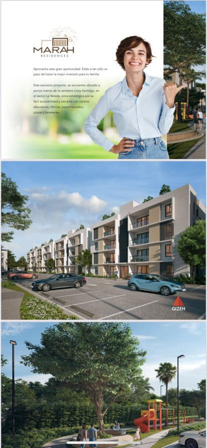 APARTAMENTOS EN VENTA: LA VEREDA LICEY, RES. MARAH - 2
