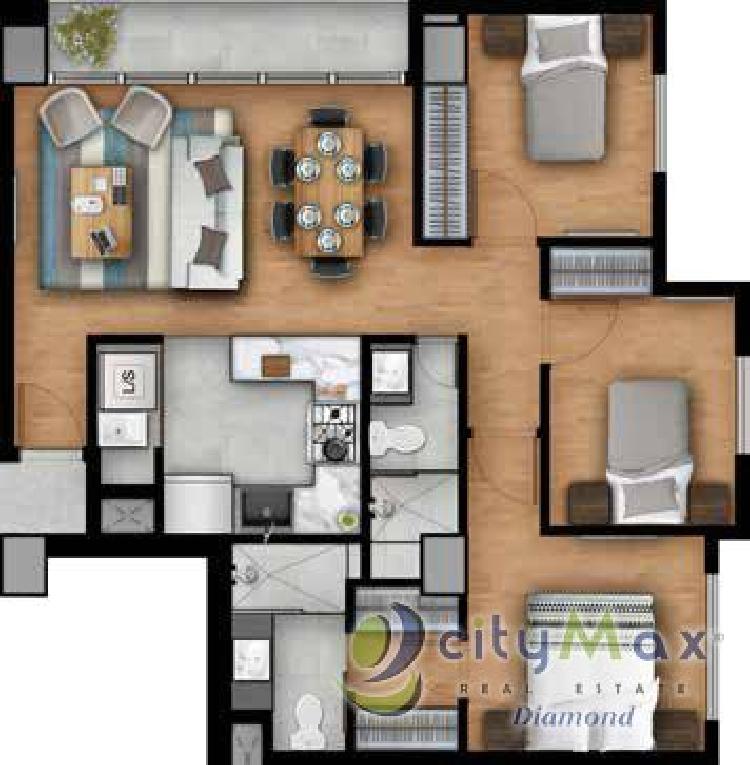 APARTAMENTOS EN VENTA ZONA 12 - Miniatura 3
