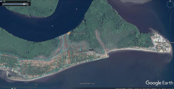 Terreno de 5 manzanas en Isla Madresal en Jiquilisco - 3