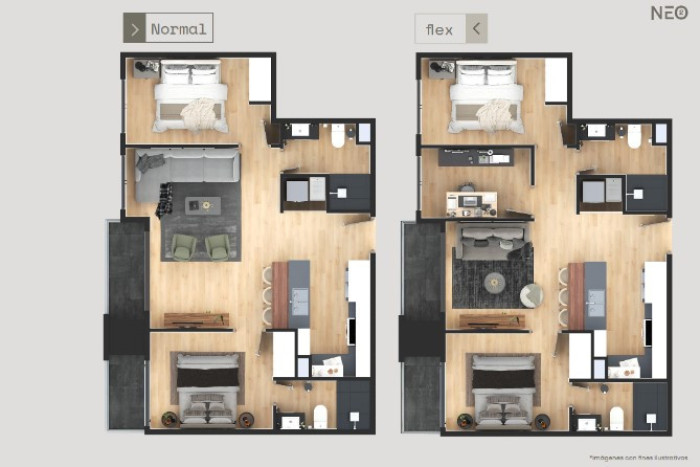 Apartamento Nuevo en Venta Zona 10 Guatemala - Miniatura 10