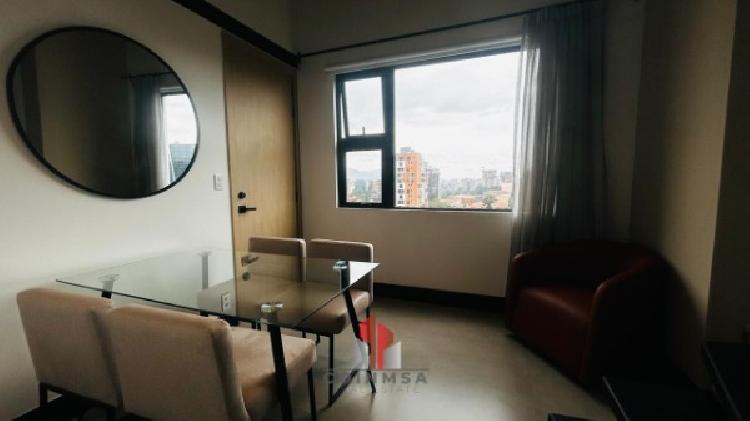 Apartamento amueblado tipo loft en renta en zona 10 / — foto 2