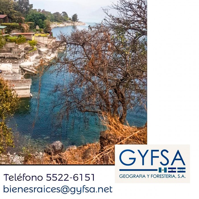 VENDO TERRENO, LAGO DE ATITLÁN, DEPARTAMENTO DE SOLOLÁ - 1