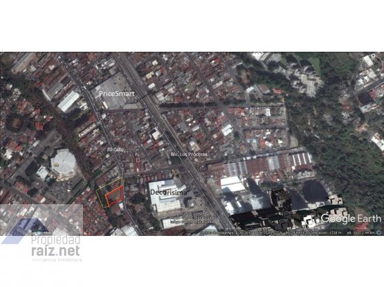 "#Terreno Zona 10 Sobre la 20 Calle/D"