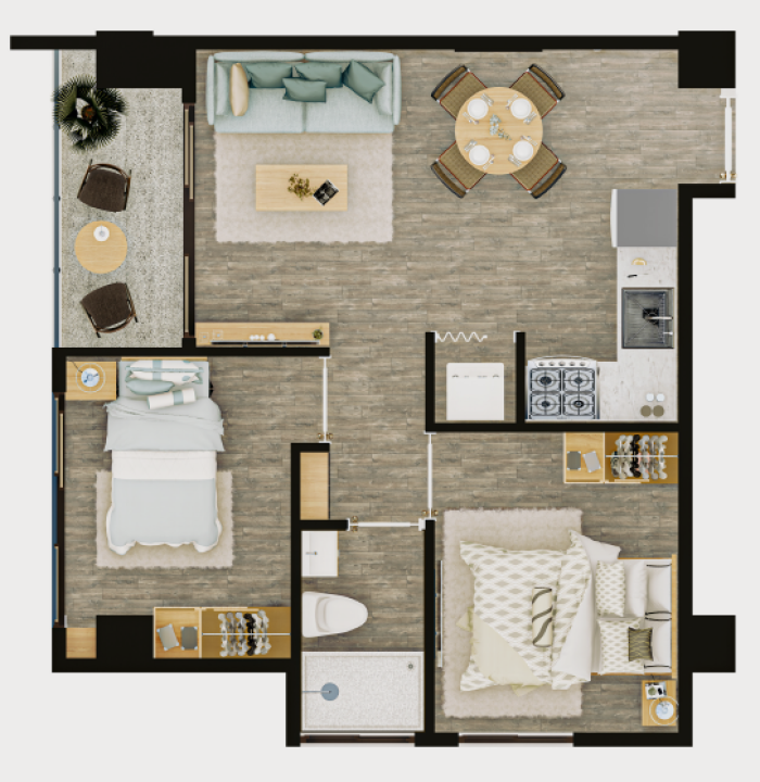 Apartamento en venta en Bosques de Yumar - Miniatura 2