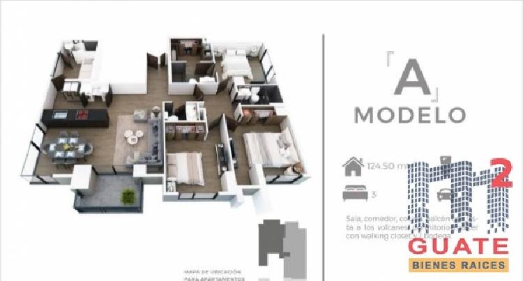 Apartamento en Venta, Zona 15