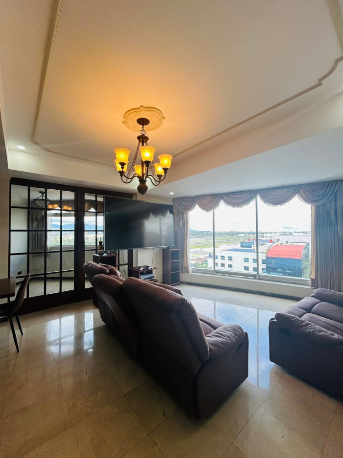 Apartamento amueblado en renta en zona 13 con vista
