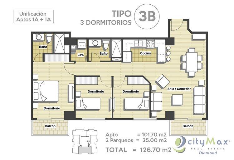 CITYMAX VENDE APARTAMENTOS EN CARRETERA A EL SALVADOR - Miniatura 9