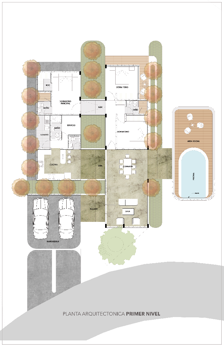 Proyecto cerrado de villas con diseño único — foto 5