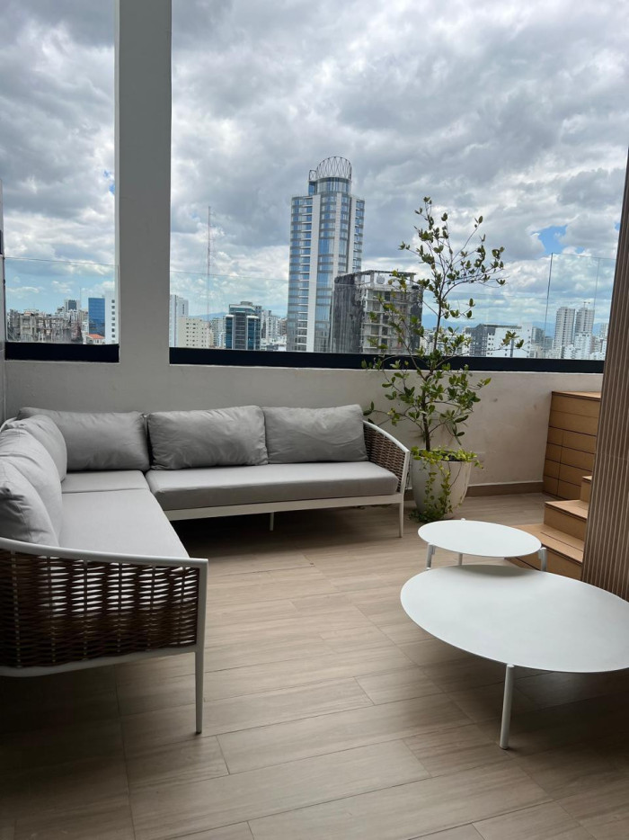 Apartamento en alquiler en Naco 1 habitacion amueblado — foto 6
