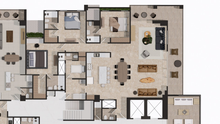 APARTAMENTOS EN VENTA CERROS DE GURABO III SANTIAGO — foto 13