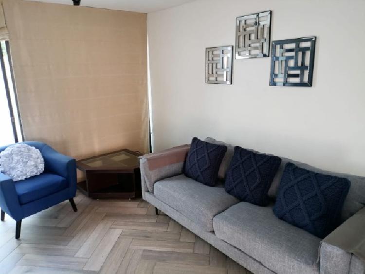 Apartamento amueblado en renta en zona 10