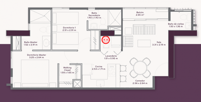 Vendo en Zona 15 Vista Hermosa 2 Apartamento en Planos - Miniatura 8