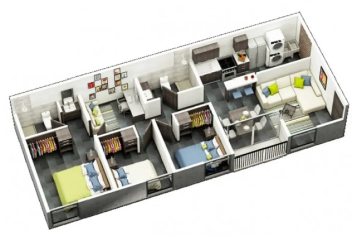 Apartamento de 3 habitaciones en Venta en Mariscal z11 - Miniatura 16