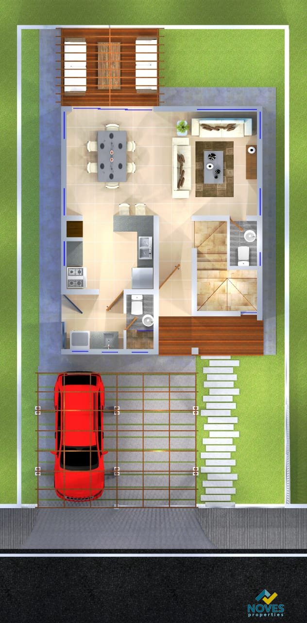 Casa en Proyecto Residencial en Moca, Espaillat - 5