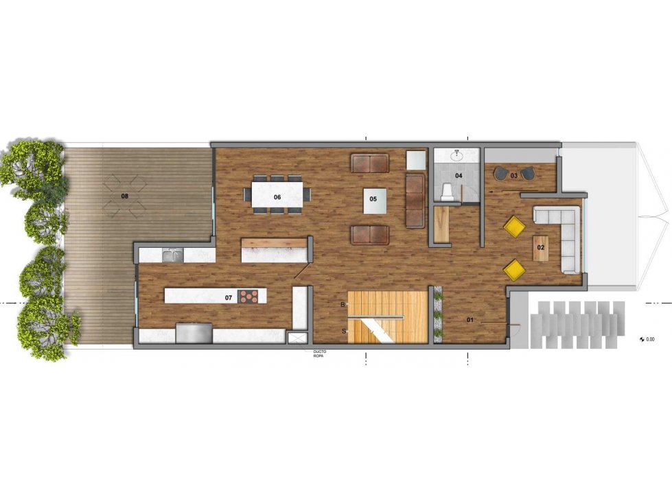 "#Proyecto Residencial Zona 10 Oakland 4/D/" — foto 3